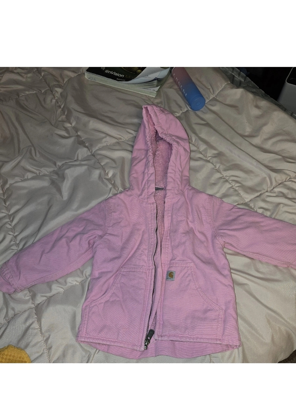 Carhartt Pink Sherpa-Lined 2T Coat
